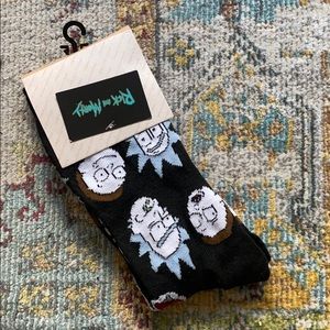 New Rick and Morty Crew Socks